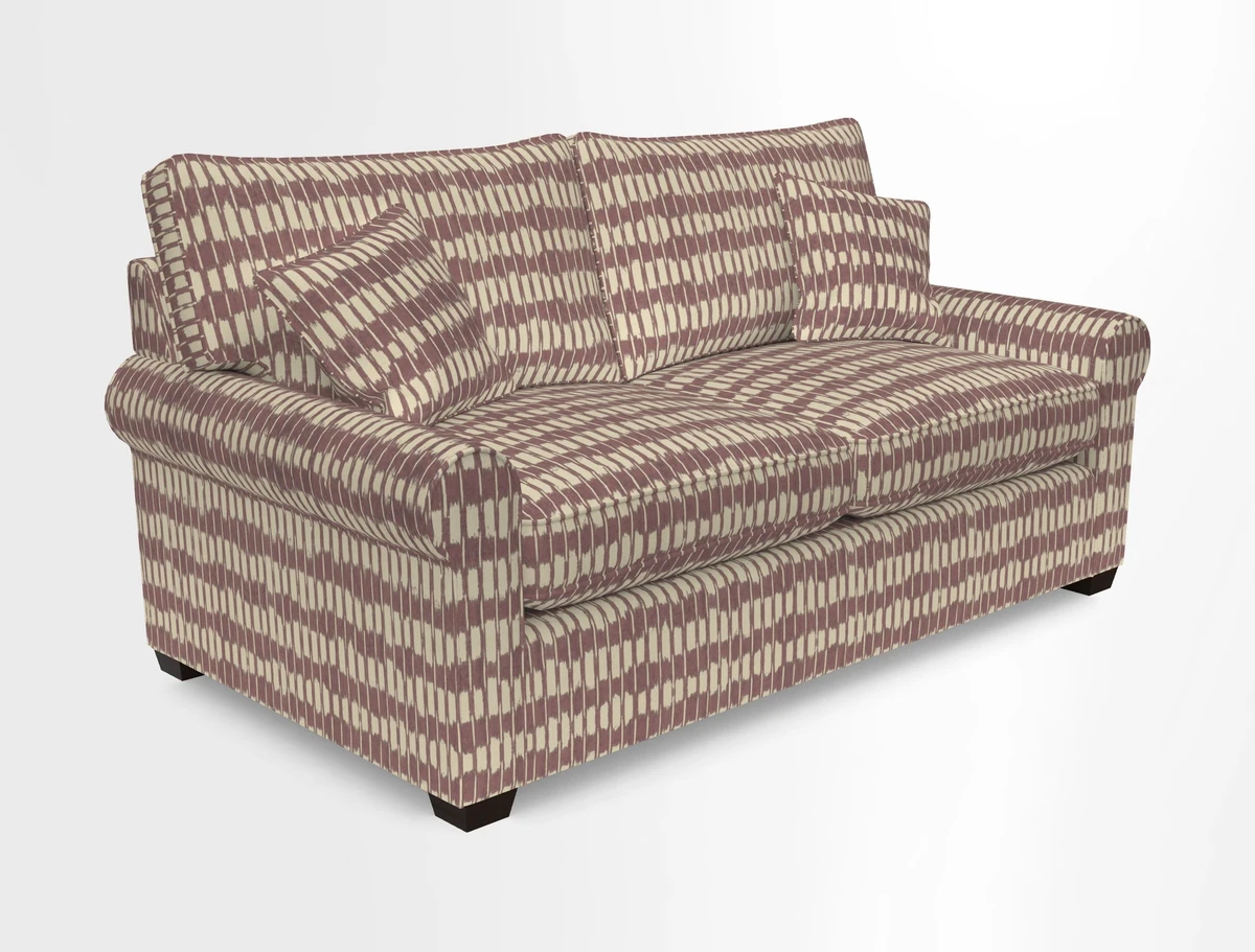 Bignor 3 Seater Sofa in V&A Drawn From Nature Oak Tree Gold. Loose cover option available