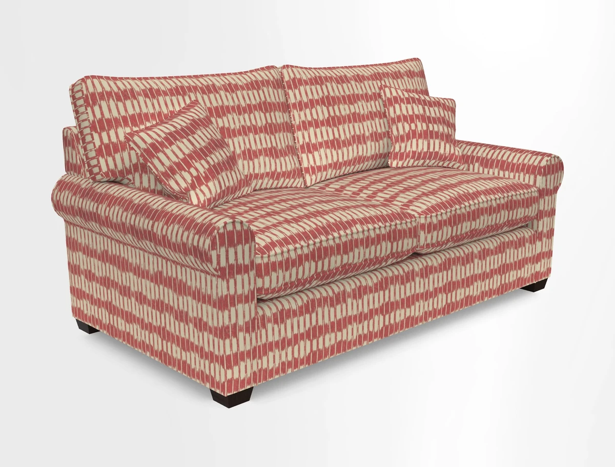 Bignor 3 Seater Sofa in V&A Drawn From Nature Oak Tree Gold. Loose cover option available