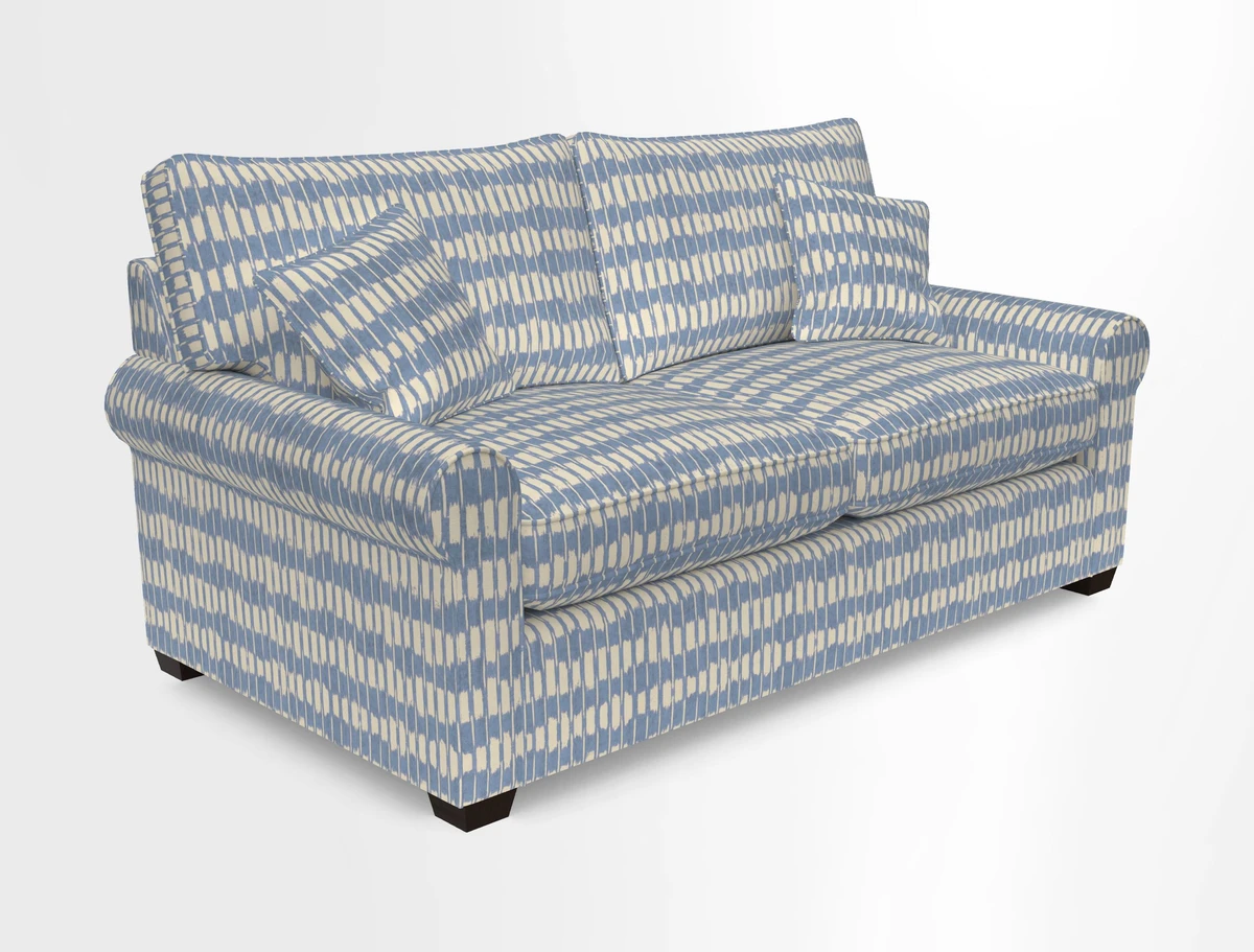 Bignor 3 Seater Sofa in V&A Drawn From Nature Oak Tree Gold. Loose cover option available