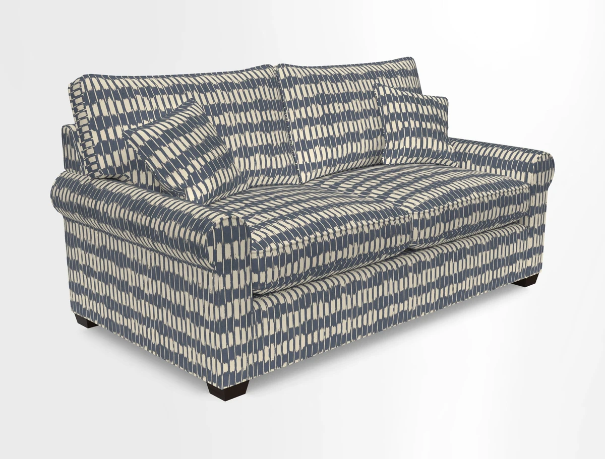 Bignor 3 Seater Sofa in V&A Drawn From Nature Oak Tree Gold. Loose cover option available