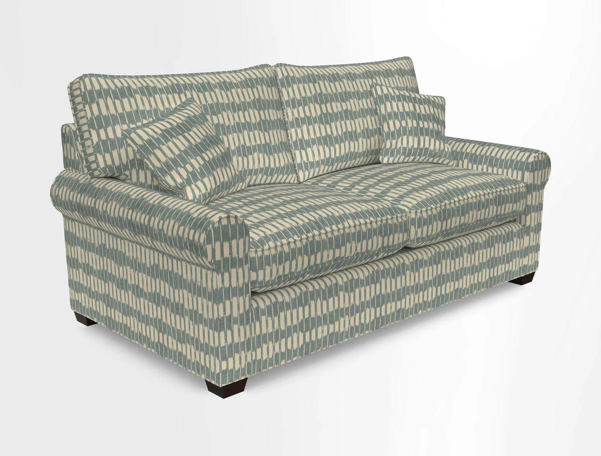 Bignor 3 Seater Sofa in V&A Drawn From Nature Oak Tree Gold. Loose cover option available