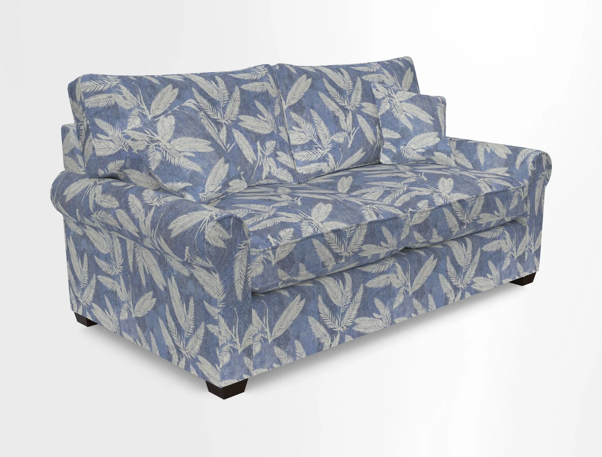 Bignor 3 Seater Sofa in V&A Drawn From Nature Oak Tree Gold. Loose cover option available
