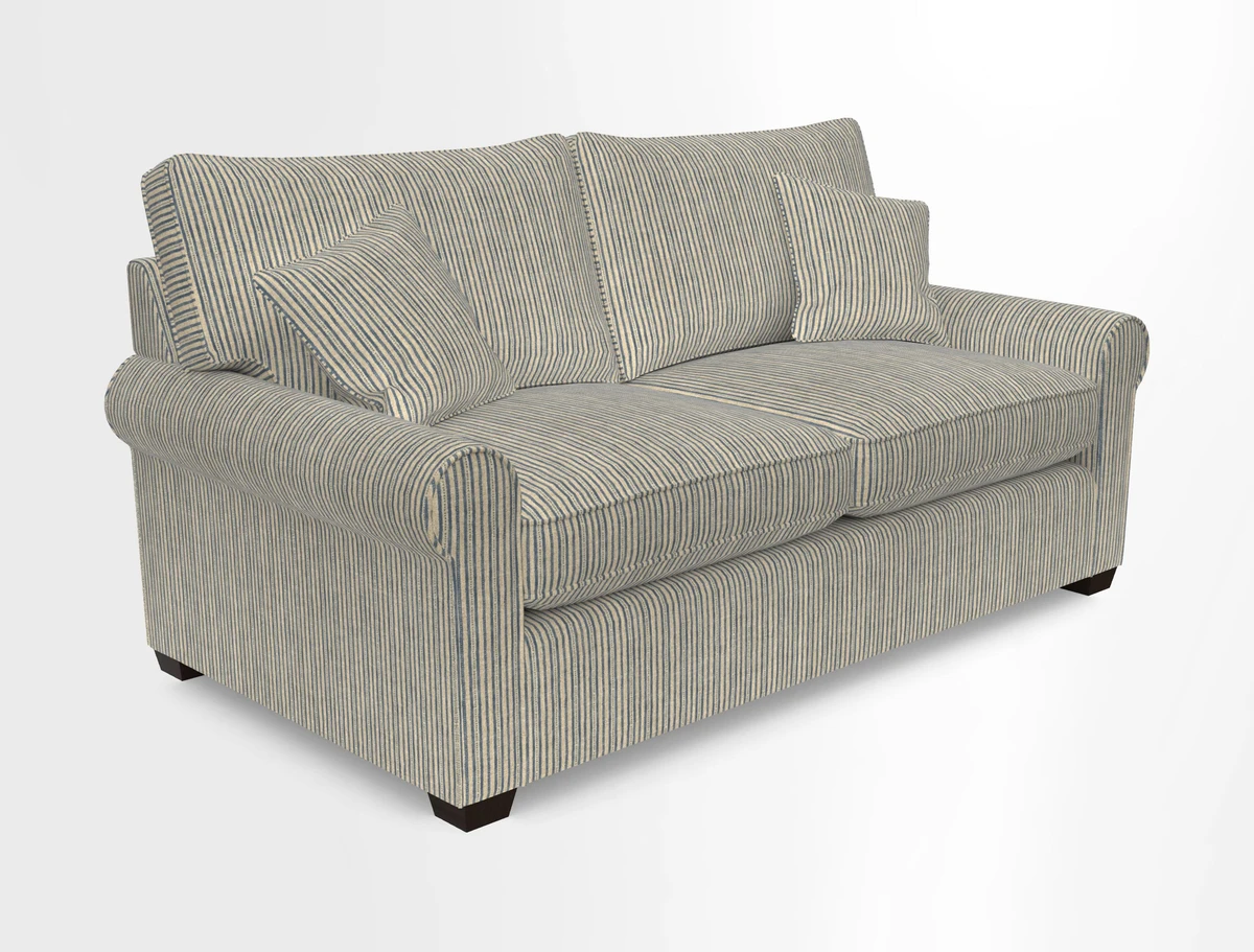 Bignor 3 Seater Sofa in V&A Drawn From Nature Oak Tree Gold. Loose cover option available