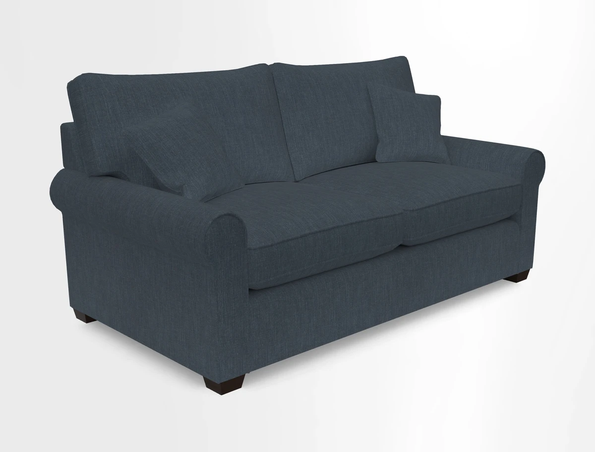 Bignor 3 Seater Sofa in V&A Drawn From Nature Oak Tree Gold. Loose cover option available