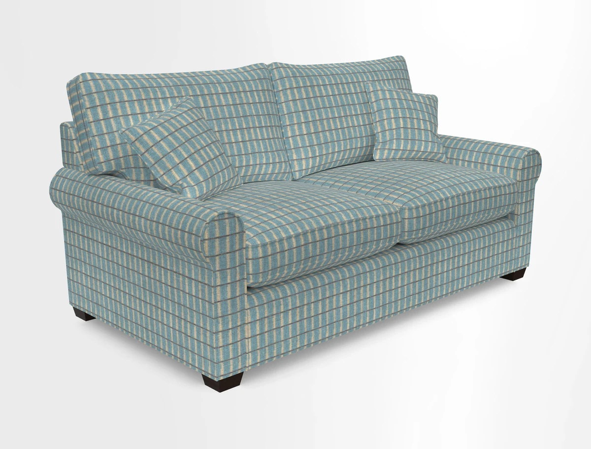 Bignor 3 Seater Sofa in V&A Drawn From Nature Oak Tree Gold. Loose cover option available