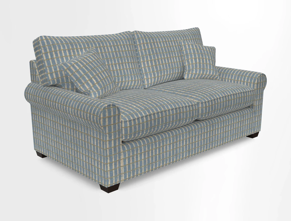 Bignor 3 Seater Sofa in V&A Drawn From Nature Oak Tree Gold. Loose cover option available