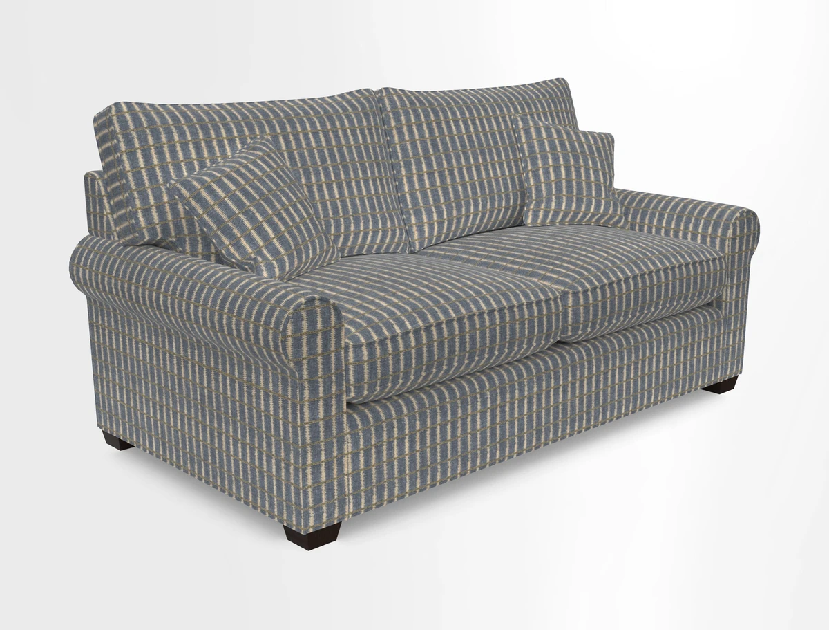 Bignor 3 Seater Sofa in V&A Drawn From Nature Oak Tree Gold. Loose cover option available