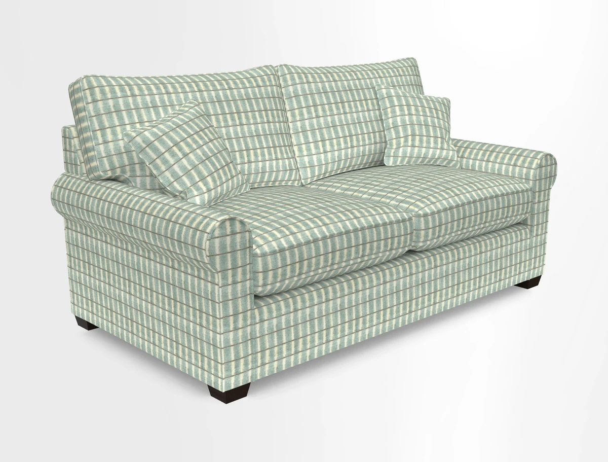 Bignor 3 Seater Sofa in V&A Drawn From Nature Oak Tree Gold. Loose cover option available