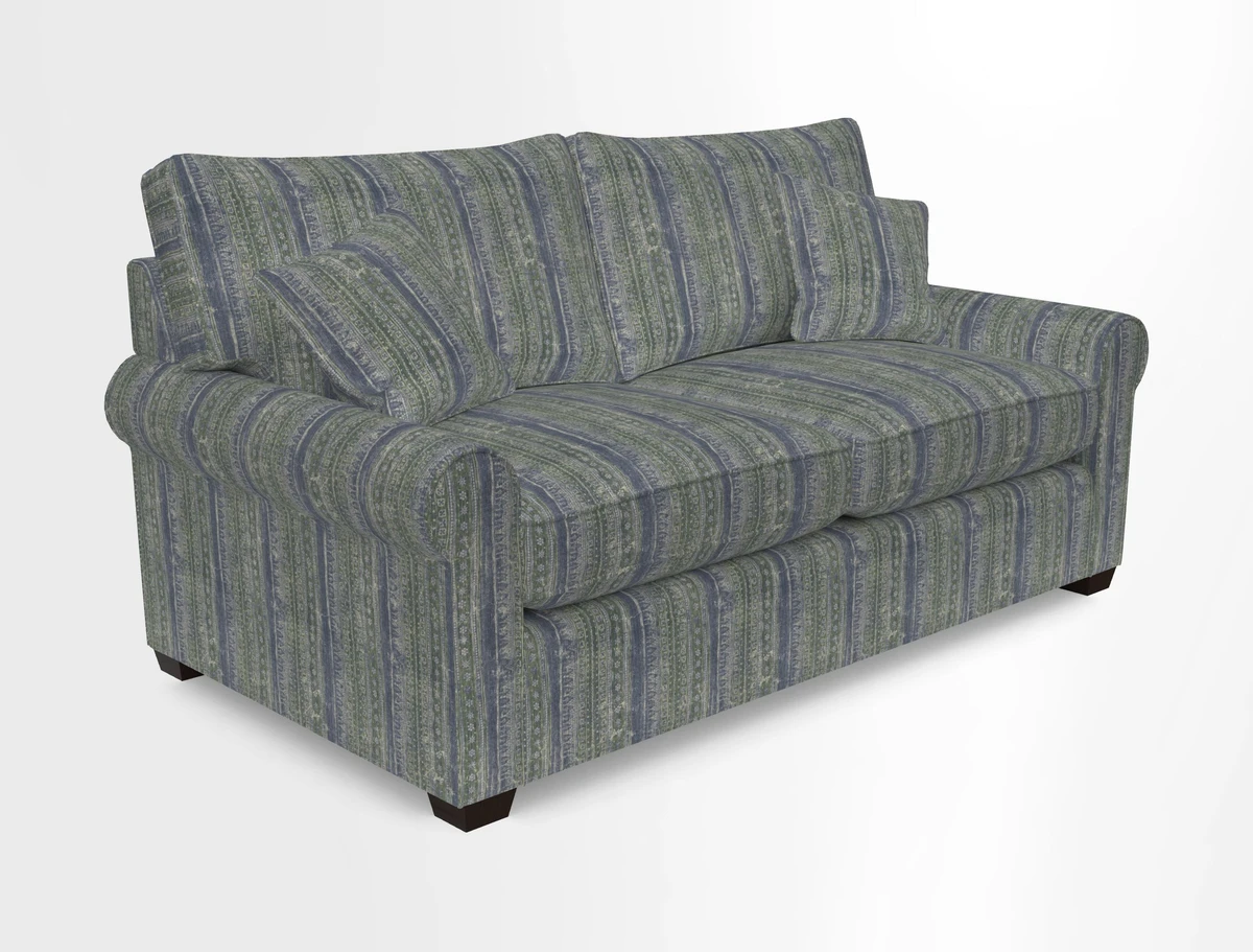 Bignor 3 Seater Sofa in V&A Drawn From Nature Oak Tree Gold. Loose cover option available