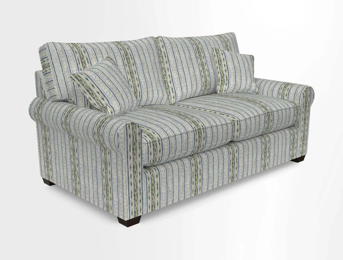 Bignor 3 Seater Sofa in V&A Drawn From Nature Oak Tree Gold. Loose cover option available