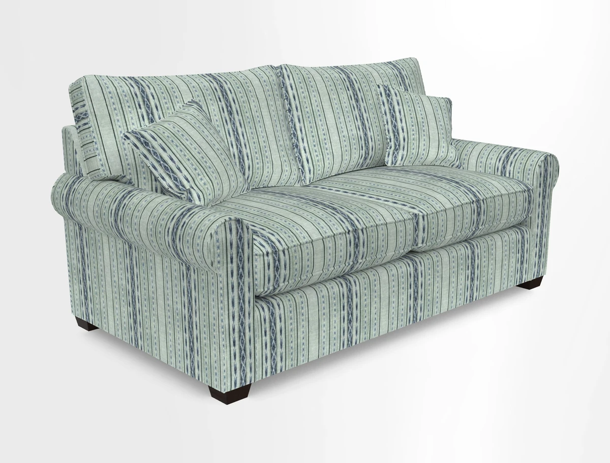Bignor 3 Seater Sofa in V&A Drawn From Nature Oak Tree Gold. Loose cover option available