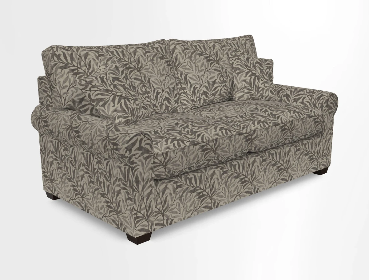 Bignor 3 Seater Sofa in V&A Drawn From Nature Oak Tree Gold. Loose cover option available