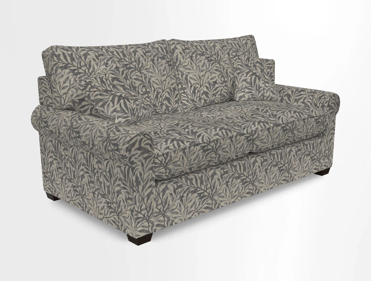 Bignor 3 Seater Sofa in V&A Drawn From Nature Oak Tree Gold. Loose cover option available