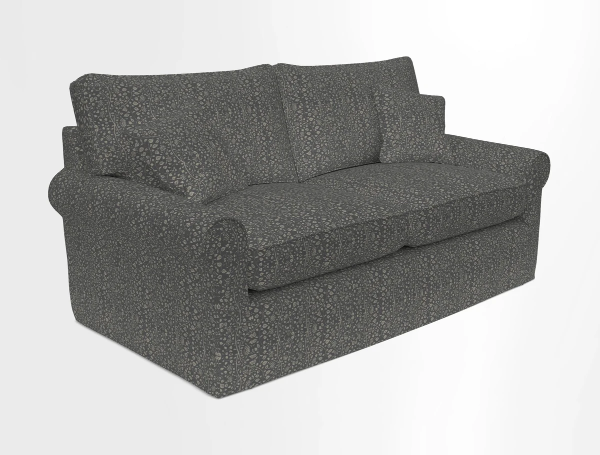 Bignor 3 Seater Sofa in V&A Drawn From Nature Oak Tree Gold. Loose cover option available