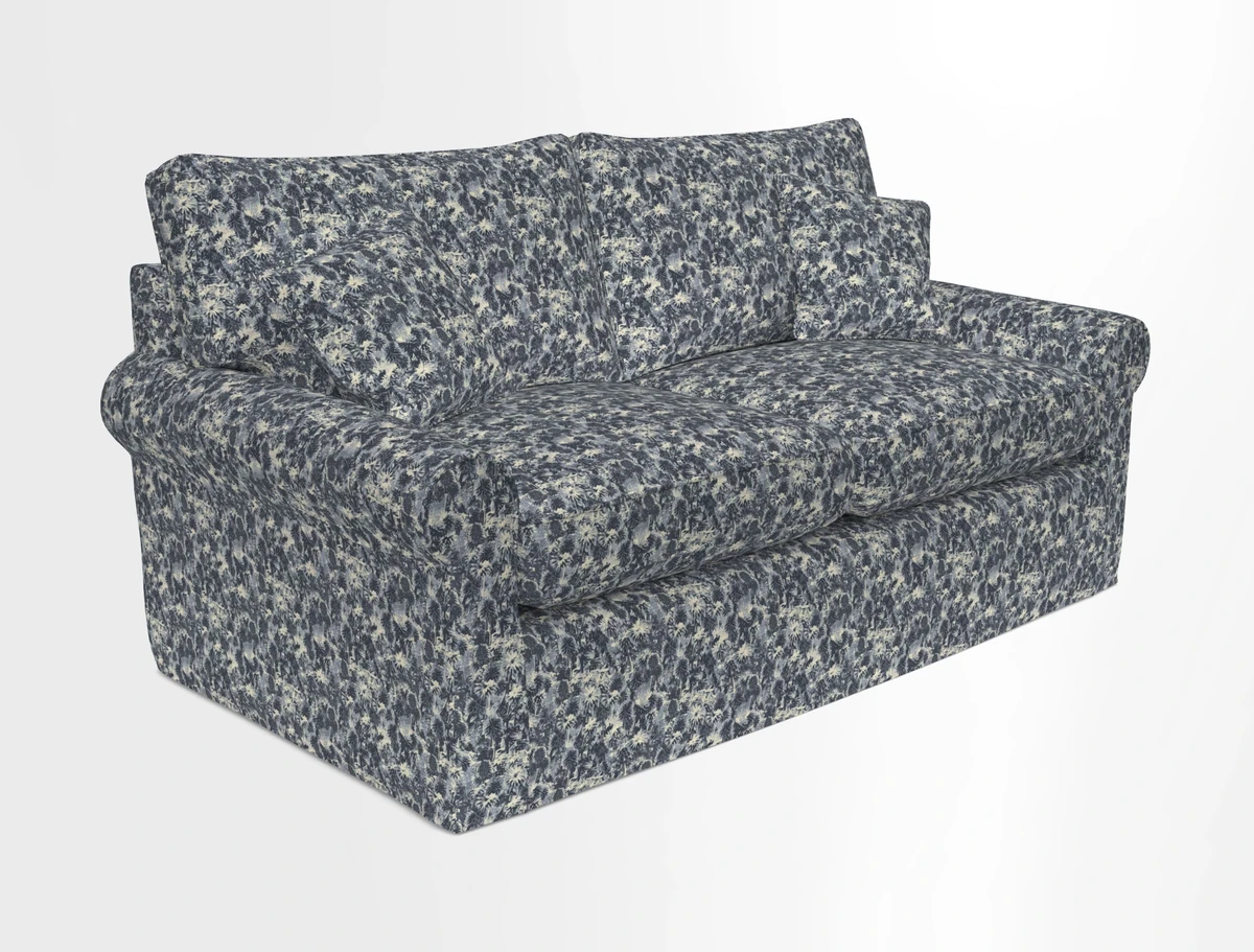Bignor 3 Seater Sofa in V&A Drawn From Nature Oak Tree Gold. Loose cover option available