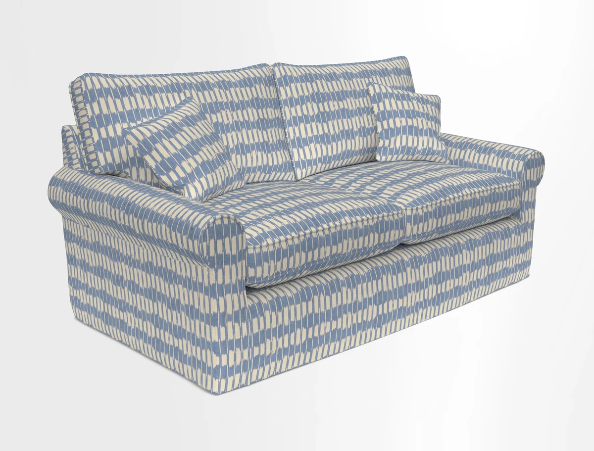Bignor 3 Seater Sofa in V&A Drawn From Nature Oak Tree Gold. Loose cover option available