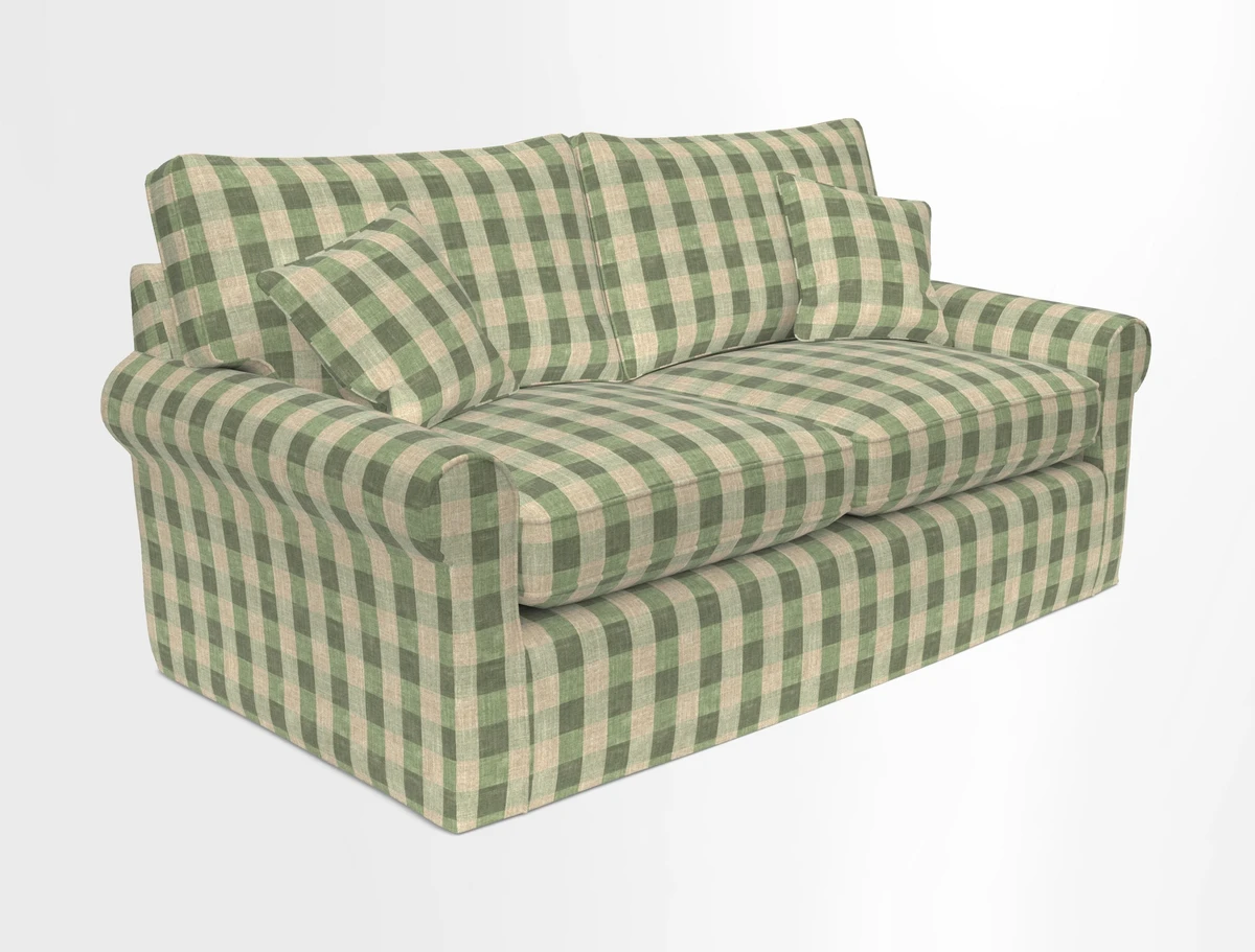 Bignor 3 Seater Sofa in V&A Drawn From Nature Oak Tree Gold. Loose cover option available