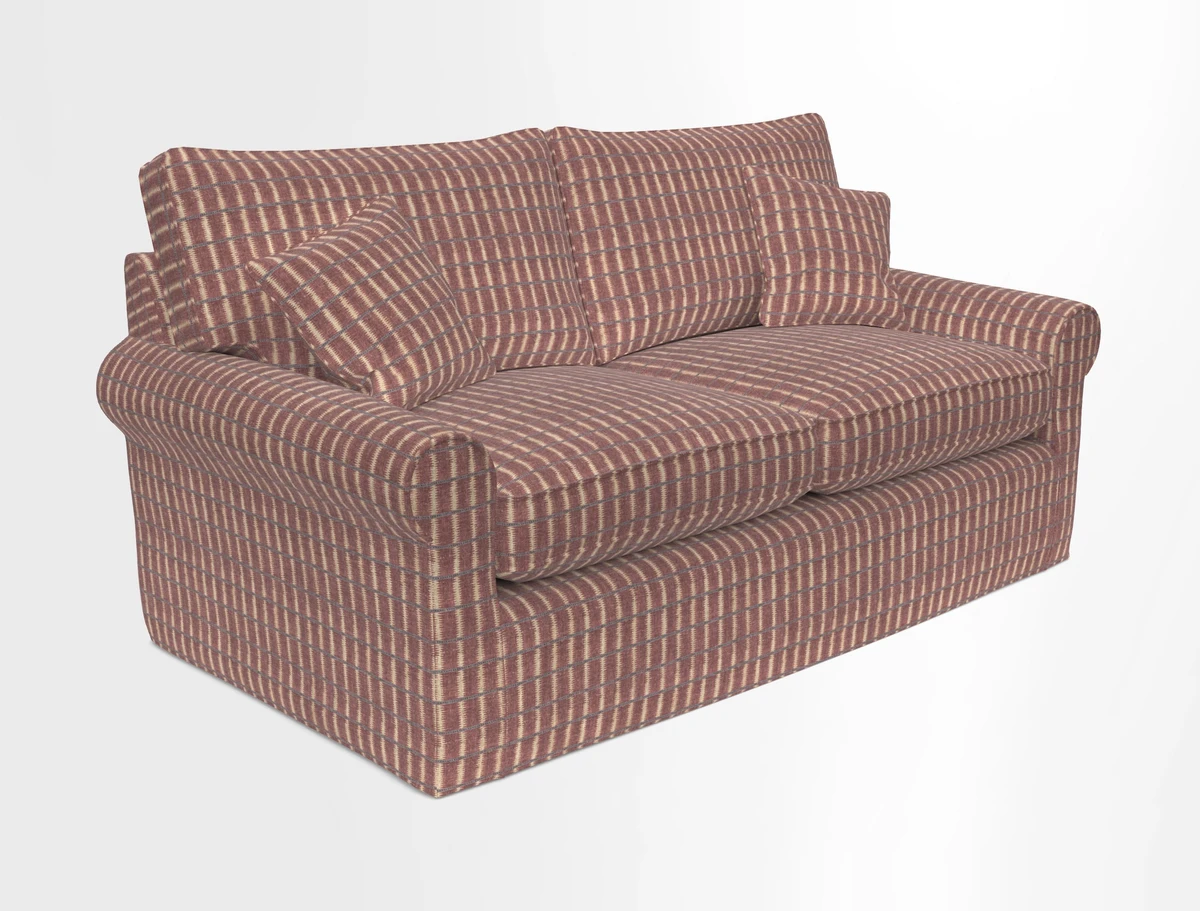Bignor 3 Seater Sofa in V&A Drawn From Nature Oak Tree Gold. Loose cover option available