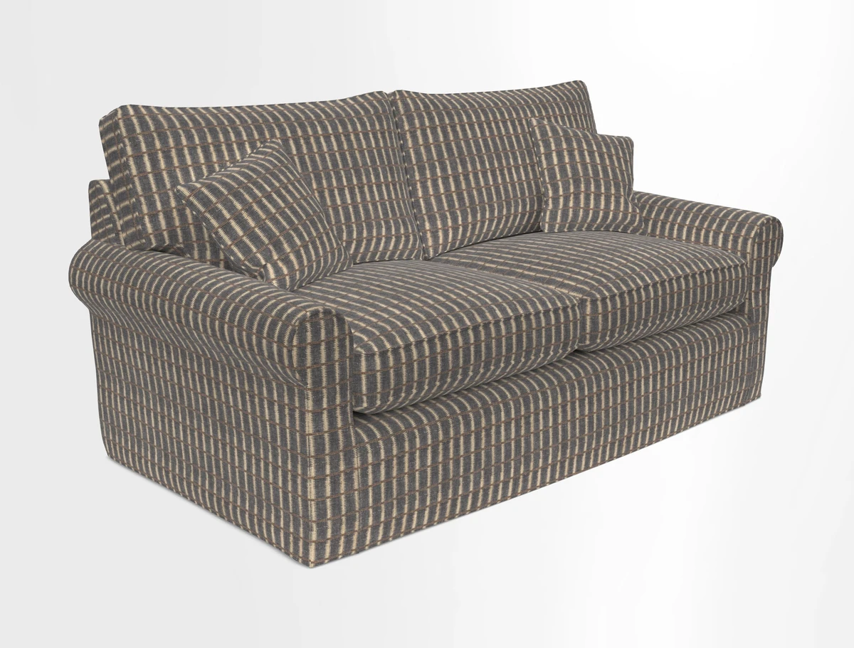 Bignor 3 Seater Sofa in V&A Drawn From Nature Oak Tree Gold. Loose cover option available