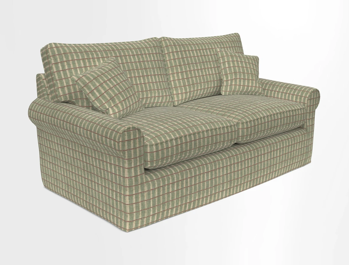 Bignor 3 Seater Sofa in V&A Drawn From Nature Oak Tree Gold. Loose cover option available