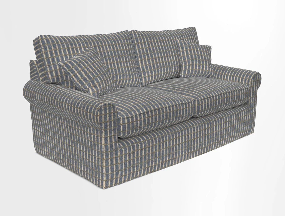 Bignor 3 Seater Sofa in V&A Drawn From Nature Oak Tree Gold. Loose cover option available