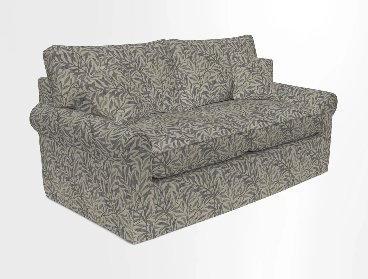Bignor 3 Seater Sofa in V&A Drawn From Nature Oak Tree Gold. Loose cover option available