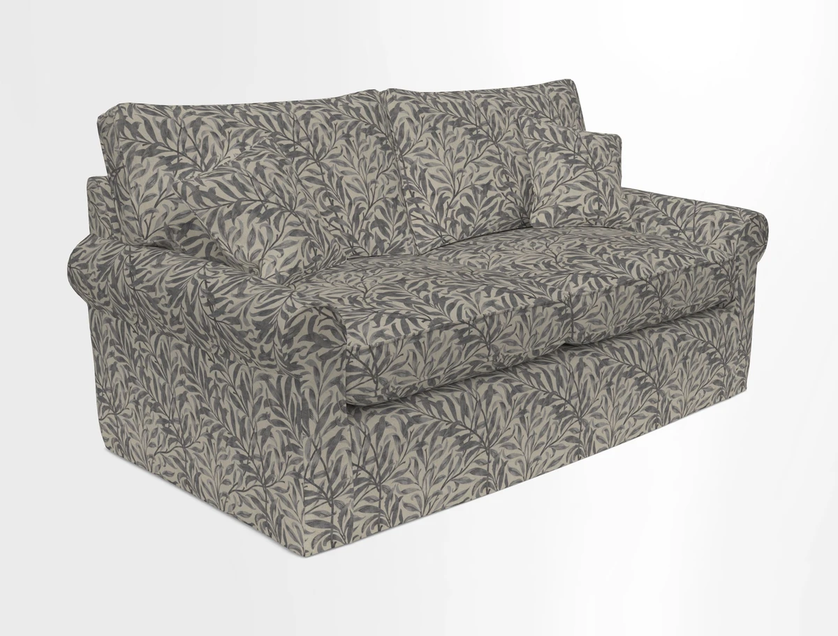 Bignor 3 Seater Sofa in V&A Drawn From Nature Oak Tree Gold. Loose cover option available