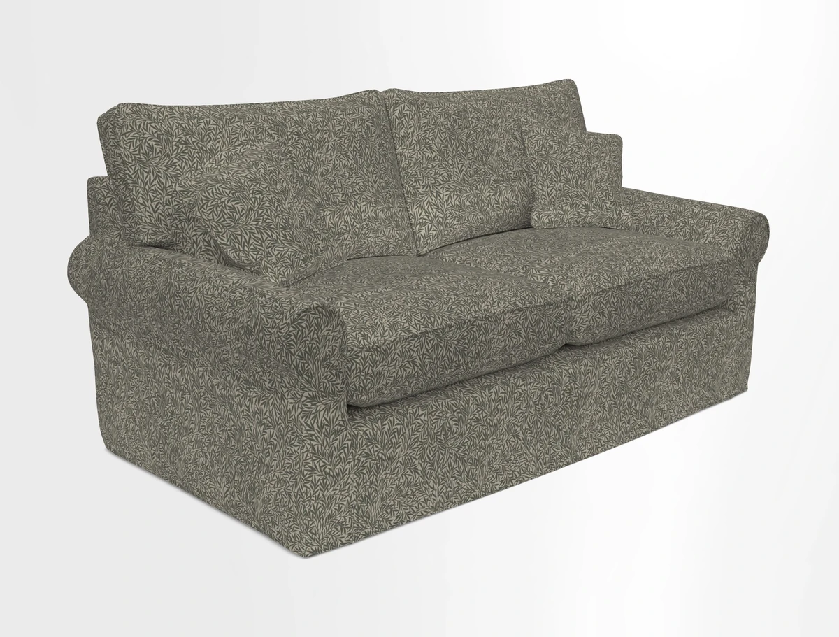 Bignor 3 Seater Sofa in V&A Drawn From Nature Oak Tree Gold. Loose cover option available