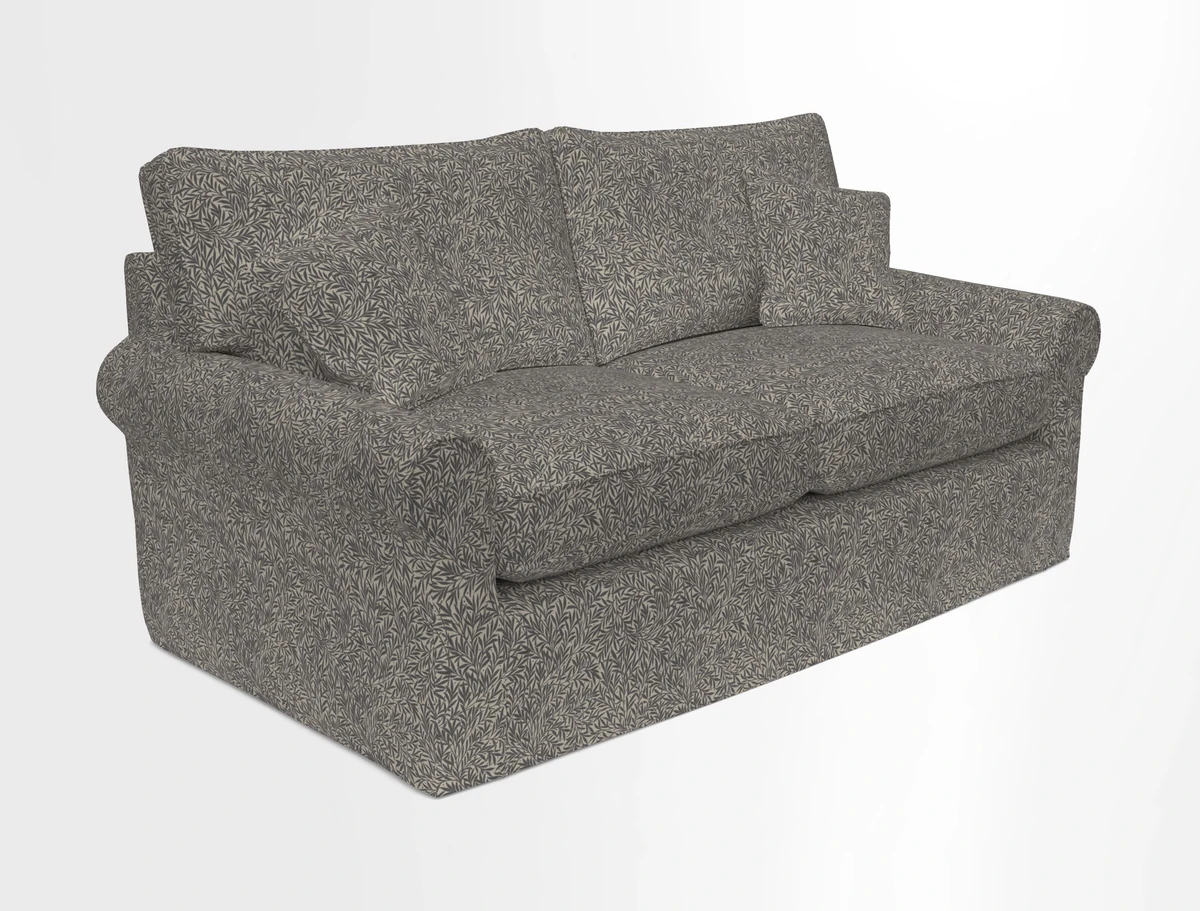 Bignor 3 Seater Sofa in V&A Drawn From Nature Oak Tree Gold. Loose cover option available