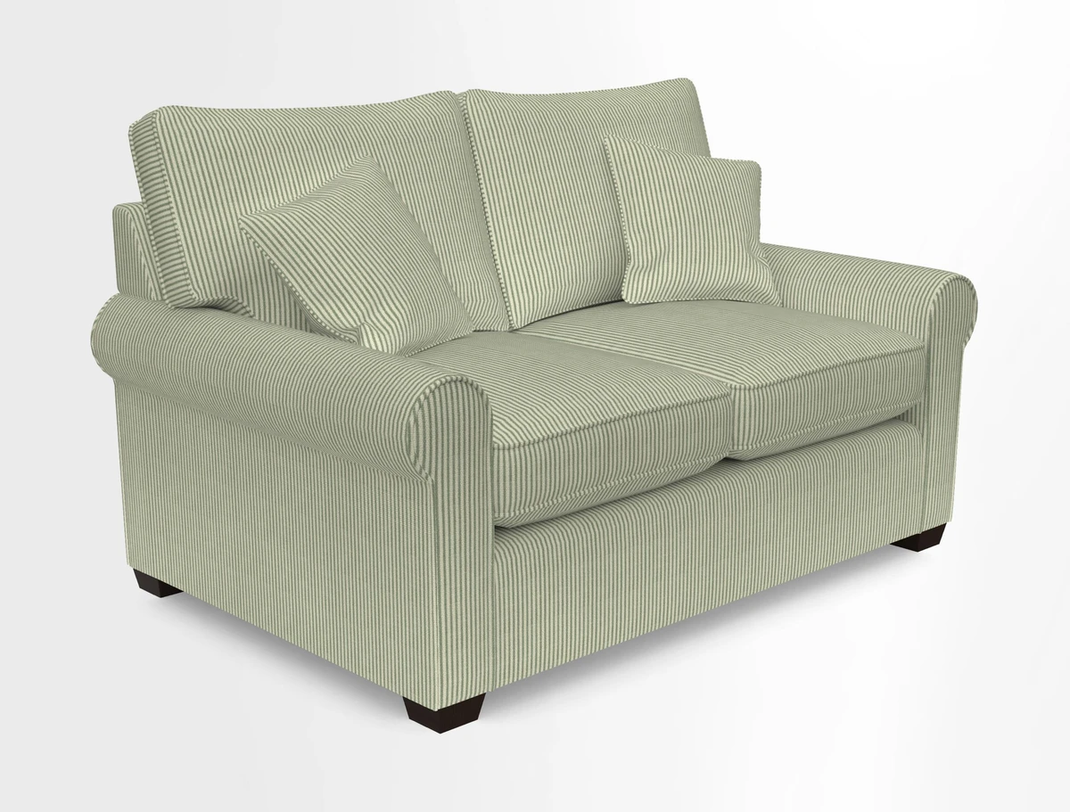 Bignor 3 Seater Sofa in V&A Drawn From Nature Oak Tree Gold. Loose cover option available