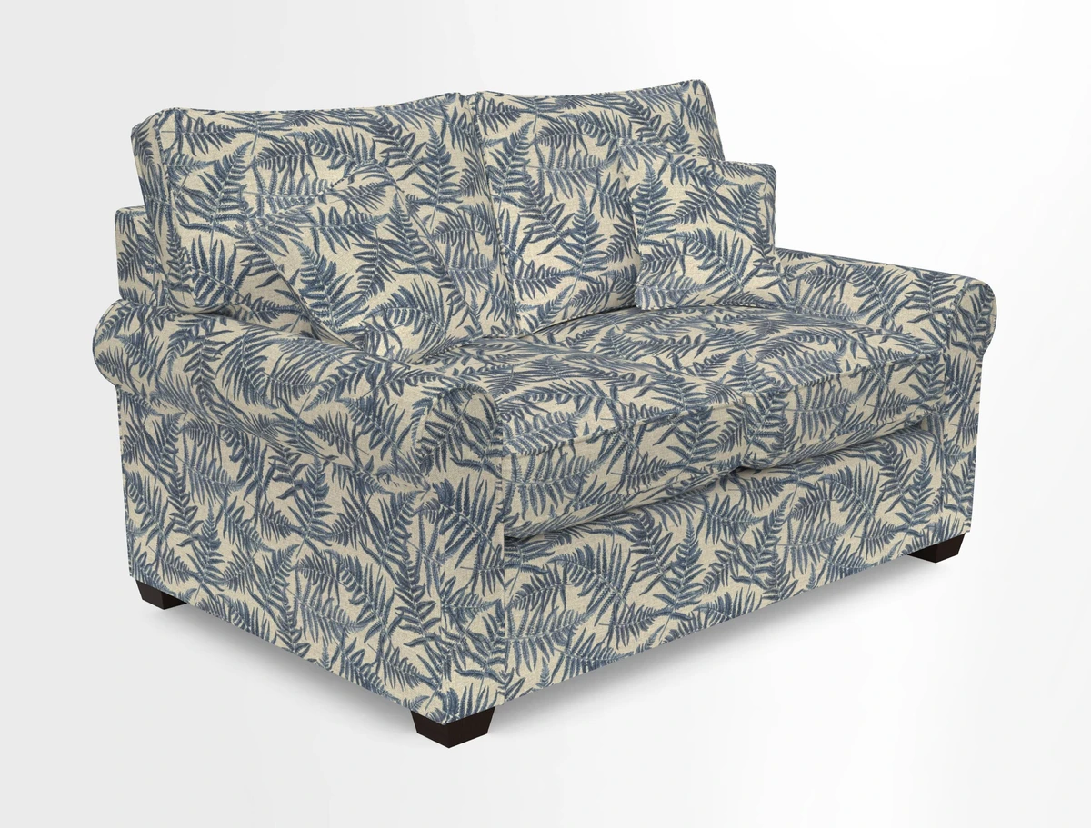 Bignor 3 Seater Sofa in V&A Drawn From Nature Oak Tree Gold. Loose cover option available