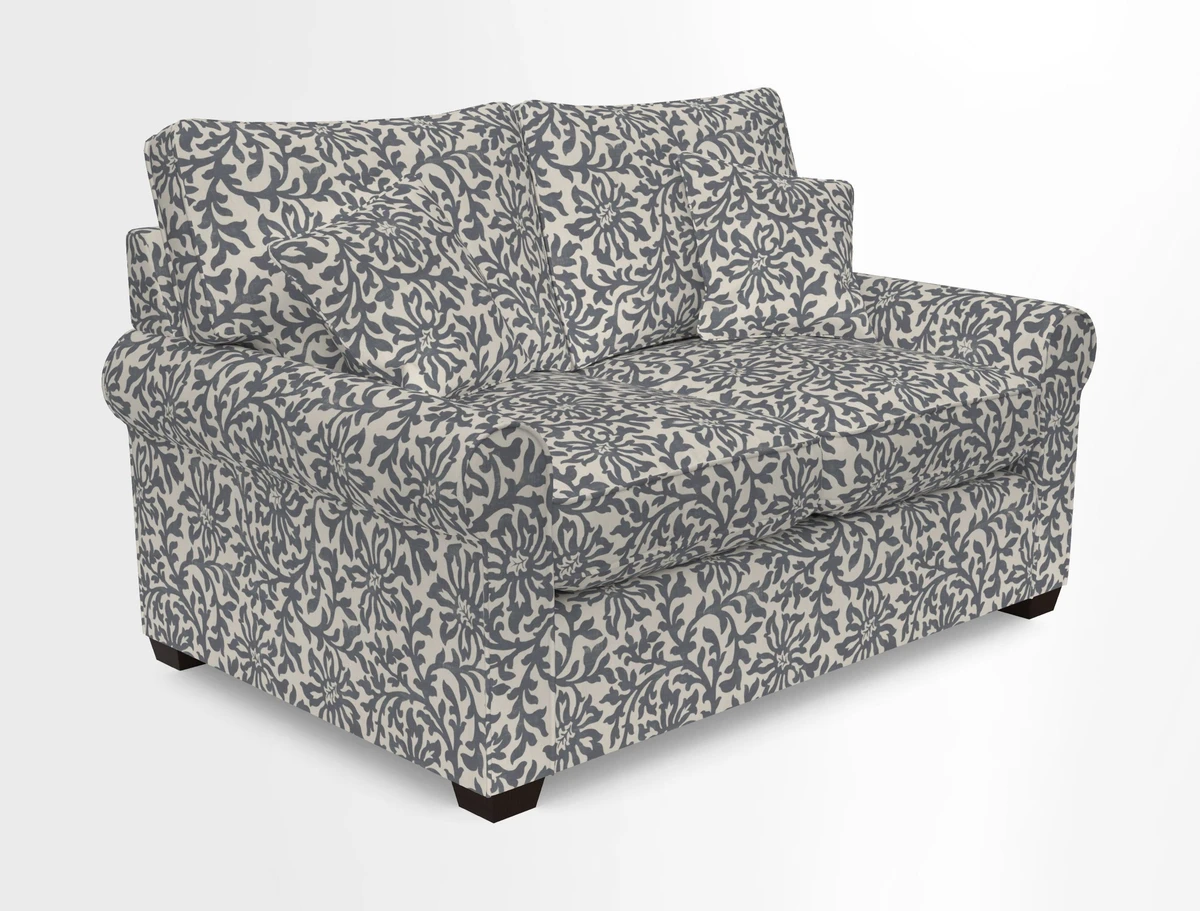 Bignor 3 Seater Sofa in V&A Drawn From Nature Oak Tree Gold. Loose cover option available