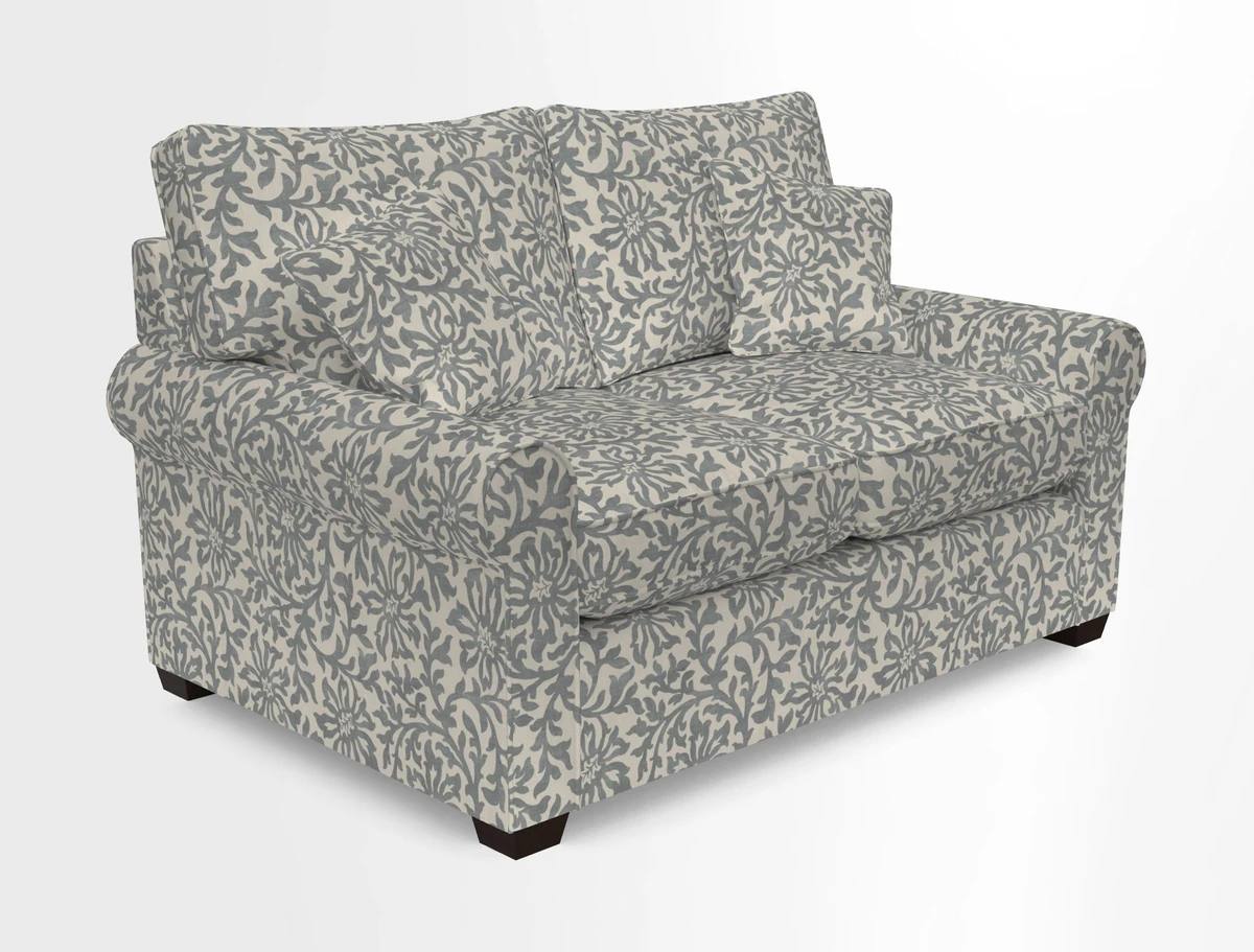 Bignor 3 Seater Sofa in V&A Drawn From Nature Oak Tree Gold. Loose cover option available