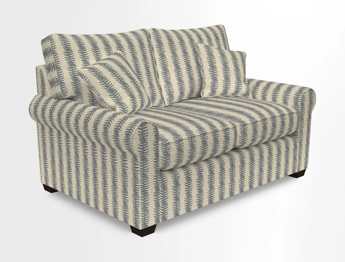 Bignor 3 Seater Sofa in V&A Drawn From Nature Oak Tree Gold. Loose cover option available