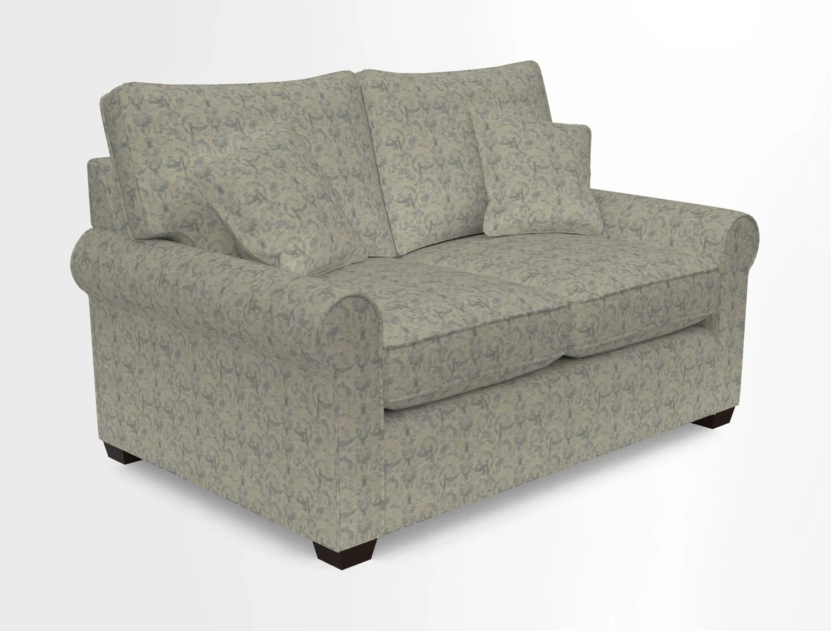 Bignor 3 Seater Sofa in V&A Drawn From Nature Oak Tree Gold. Loose cover option available