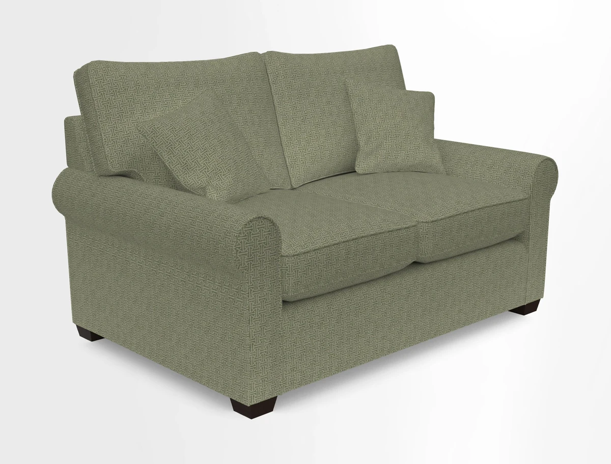 Bignor 3 Seater Sofa in V&A Drawn From Nature Oak Tree Gold. Loose cover option available