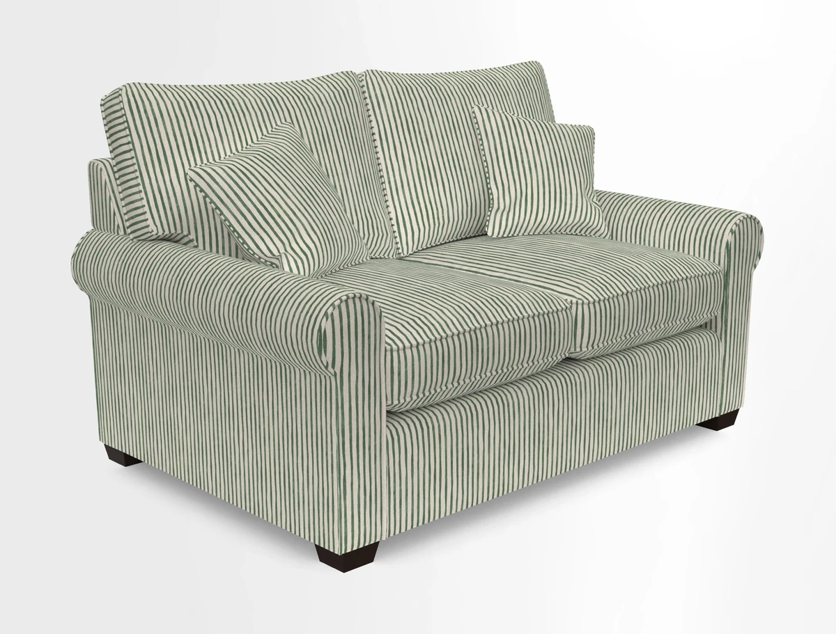 Bignor 3 Seater Sofa in V&A Drawn From Nature Oak Tree Gold. Loose cover option available