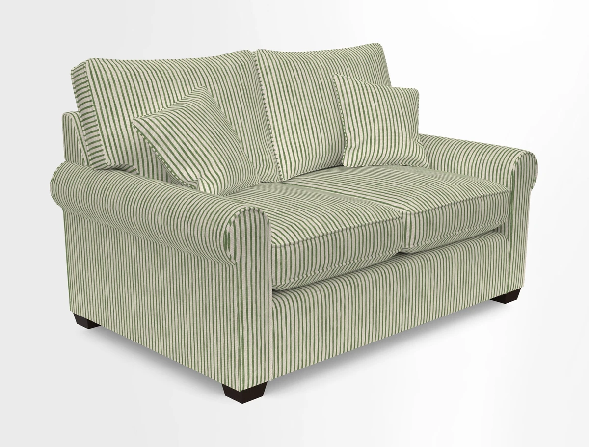 Bignor 3 Seater Sofa in V&A Drawn From Nature Oak Tree Gold. Loose cover option available