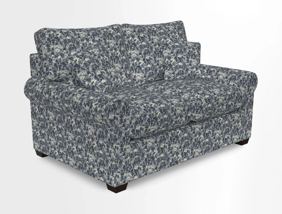 Bignor 3 Seater Sofa in V&A Drawn From Nature Oak Tree Gold. Loose cover option available