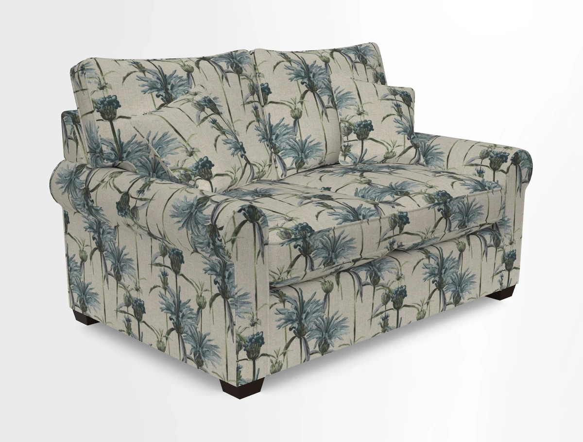 Bignor 3 Seater Sofa in V&A Drawn From Nature Oak Tree Gold. Loose cover option available