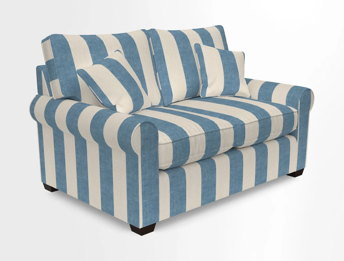 Bignor 3 Seater Sofa in V&A Drawn From Nature Oak Tree Gold. Loose cover option available