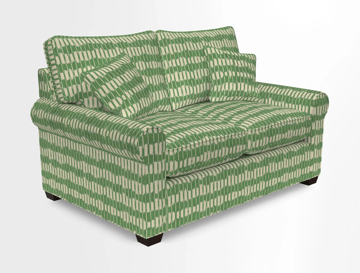Bignor 3 Seater Sofa in V&A Drawn From Nature Oak Tree Gold. Loose cover option available