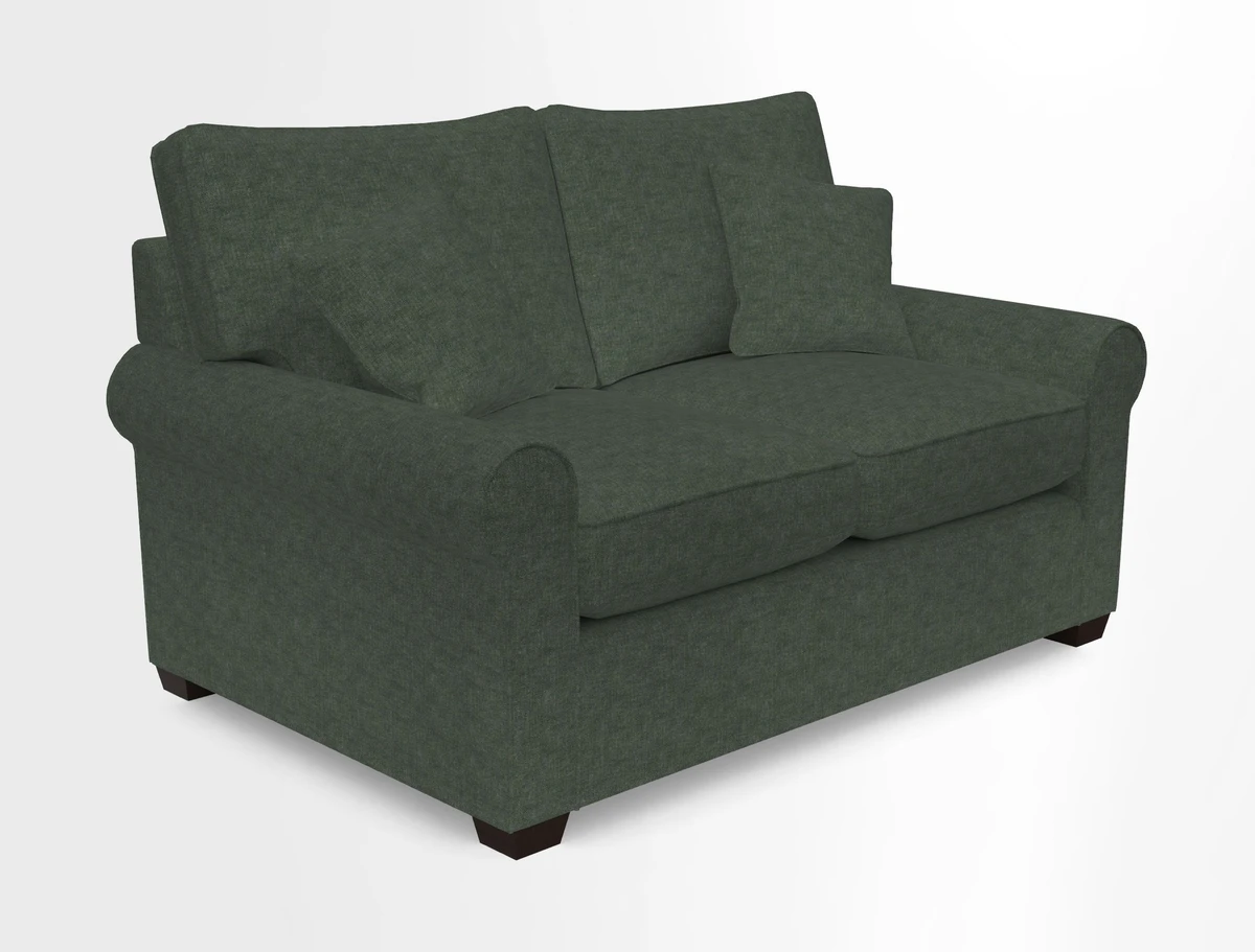 Bignor 3 Seater Sofa in V&A Drawn From Nature Oak Tree Gold. Loose cover option available