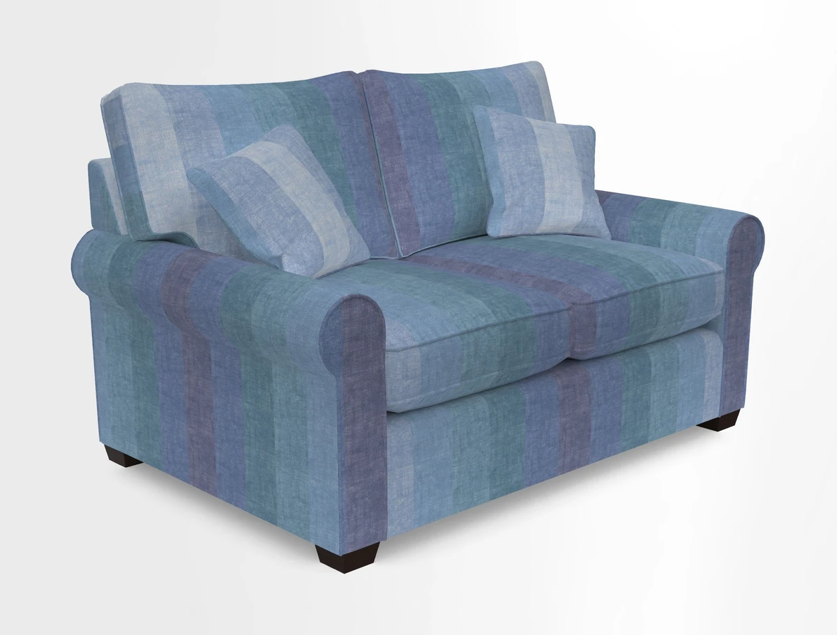 Bignor 3 Seater Sofa in V&A Drawn From Nature Oak Tree Gold. Loose cover option available