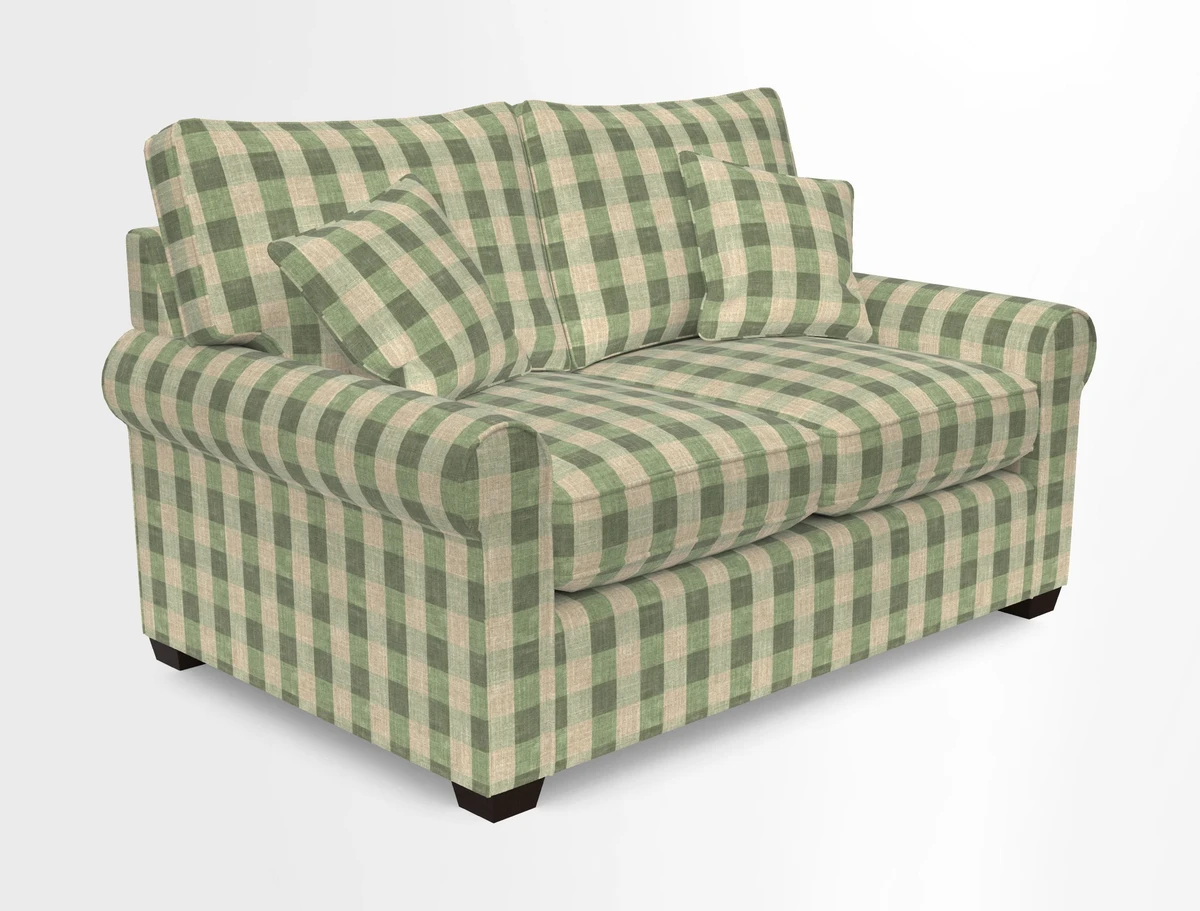 Bignor 3 Seater Sofa in V&A Drawn From Nature Oak Tree Gold. Loose cover option available