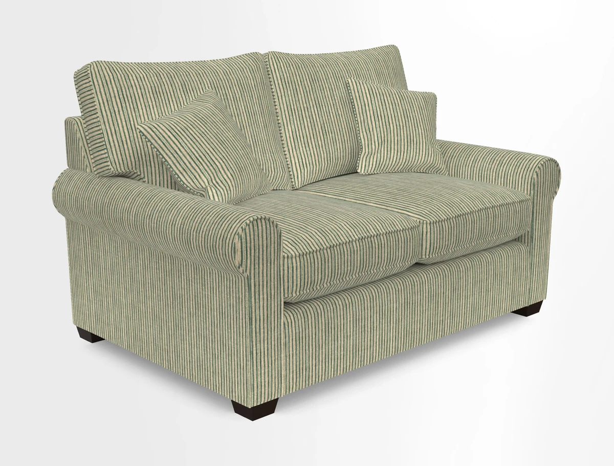 Bignor 3 Seater Sofa in V&A Drawn From Nature Oak Tree Gold. Loose cover option available