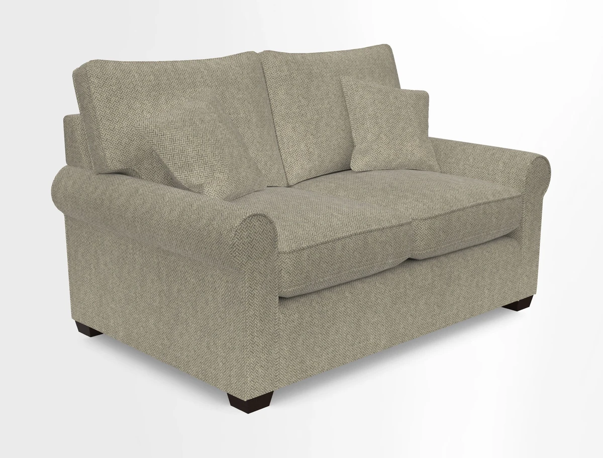 Bignor 3 Seater Sofa in V&A Drawn From Nature Oak Tree Gold. Loose cover option available