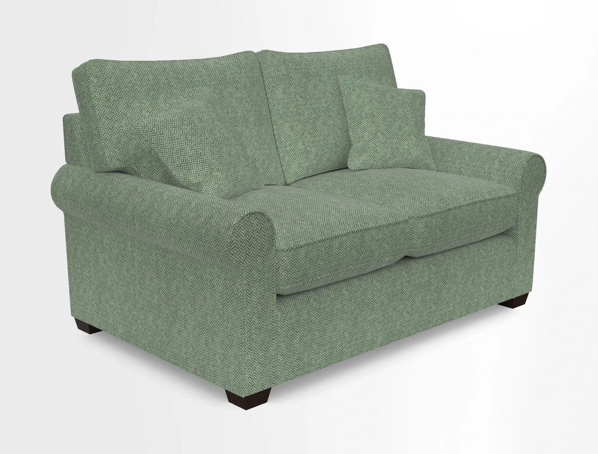 Bignor 3 Seater Sofa in V&A Drawn From Nature Oak Tree Gold. Loose cover option available