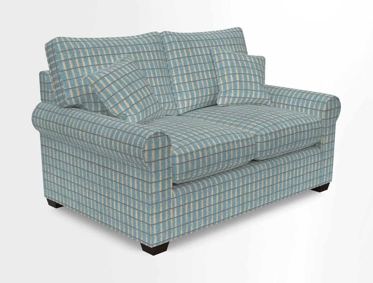 Bignor 3 Seater Sofa in V&A Drawn From Nature Oak Tree Gold. Loose cover option available