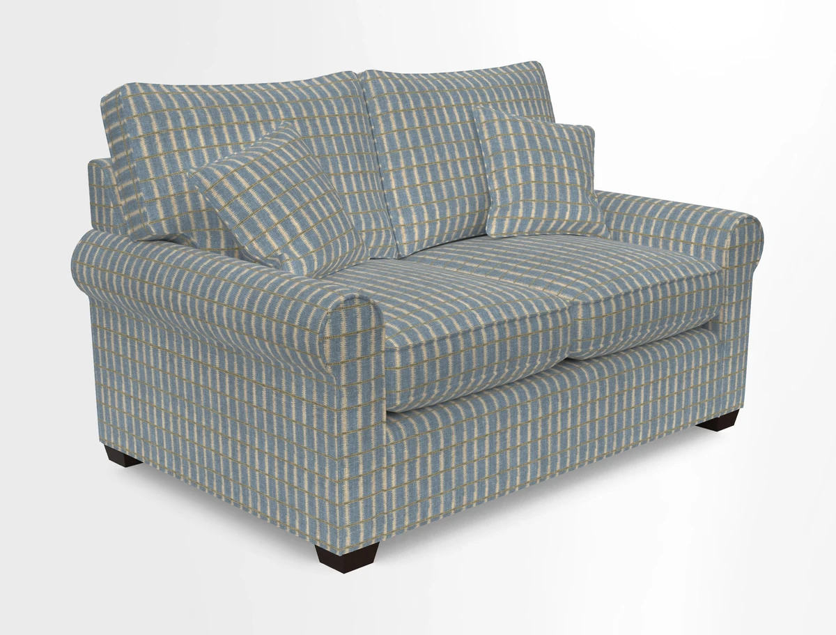 Bignor 3 Seater Sofa in V&A Drawn From Nature Oak Tree Gold. Loose cover option available